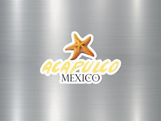 Acapulco Mexico Starfish Sticker