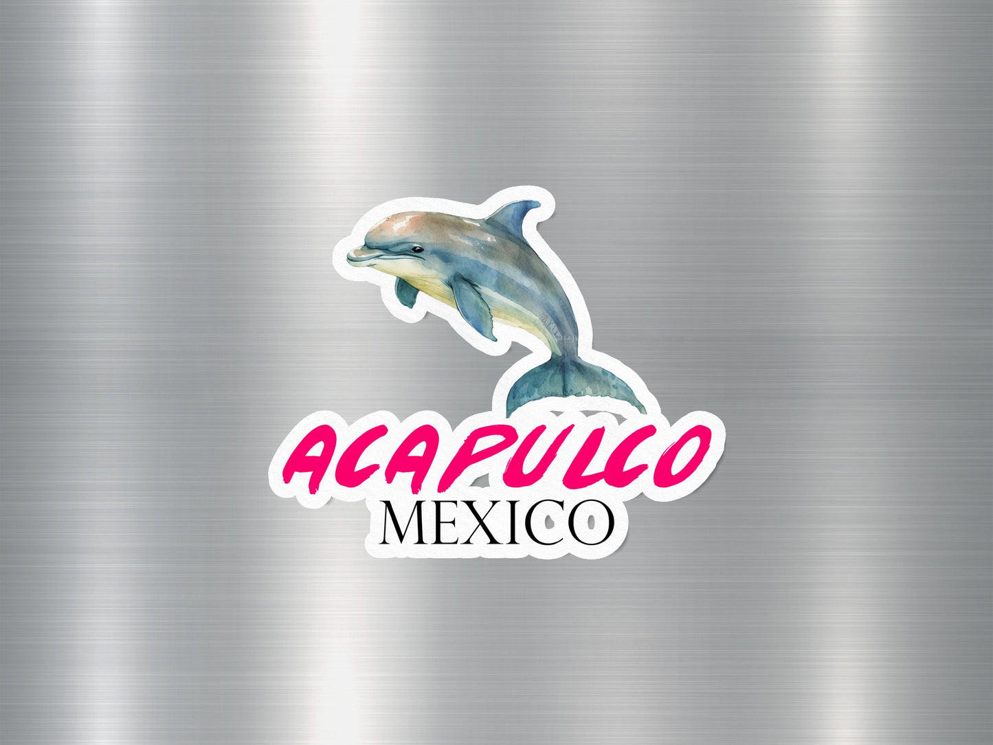 Acapulco Mexico Dolphin Sticker