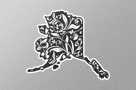 Alaska 4 State Sticker