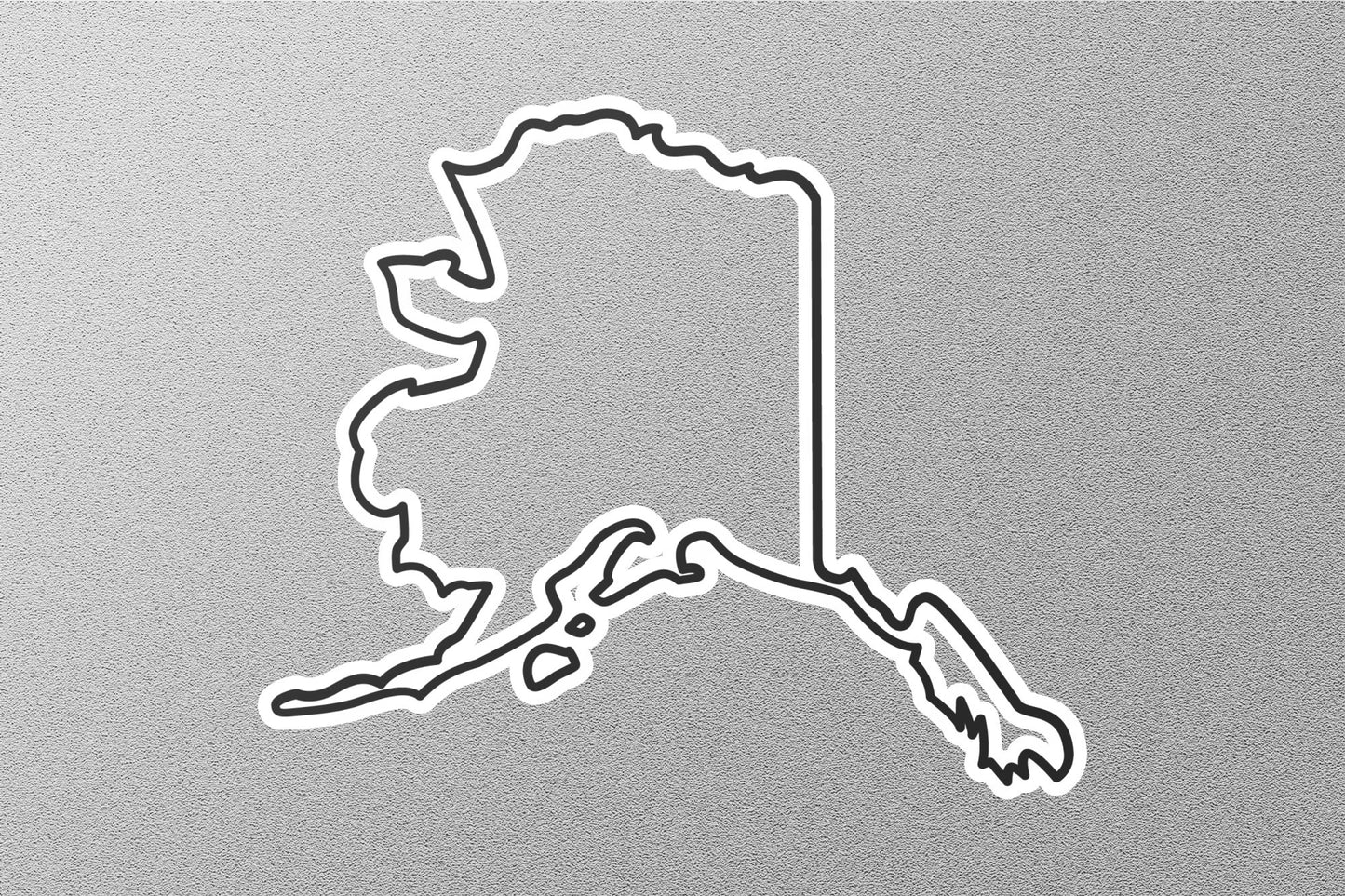 Alaska 8 State Sticker