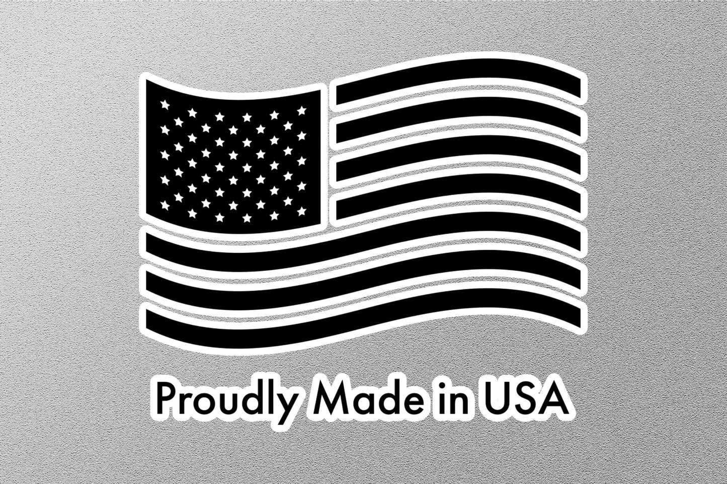 Proudly Made in USA Sticker
