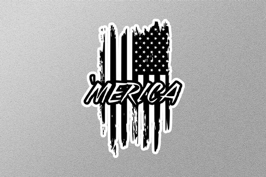 USA Flag Merica Sticker