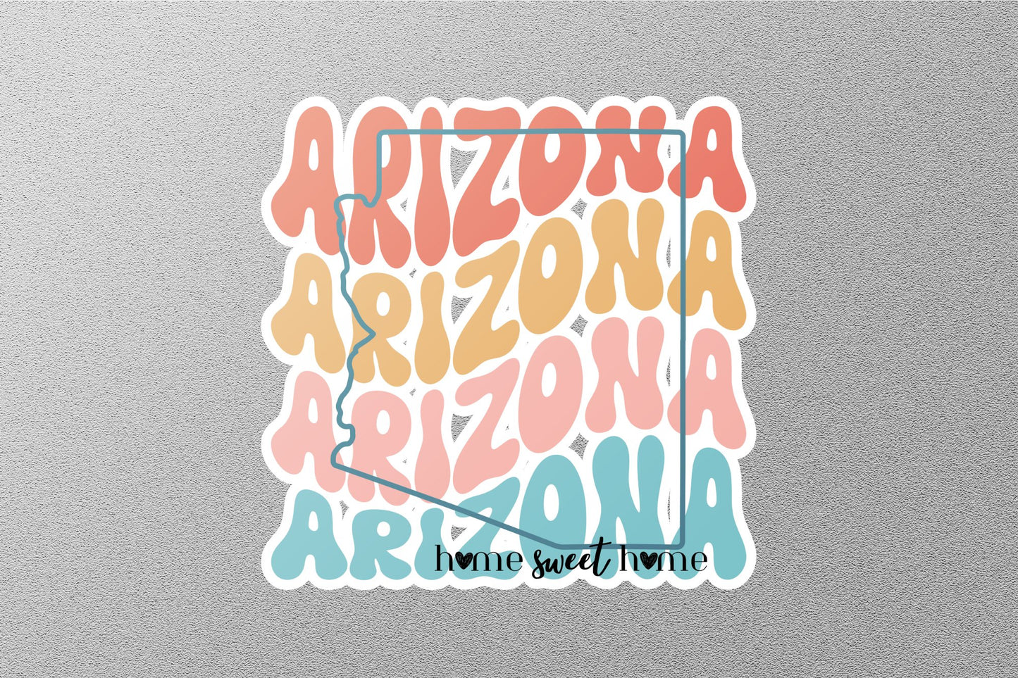 Retro Arizona Sticker