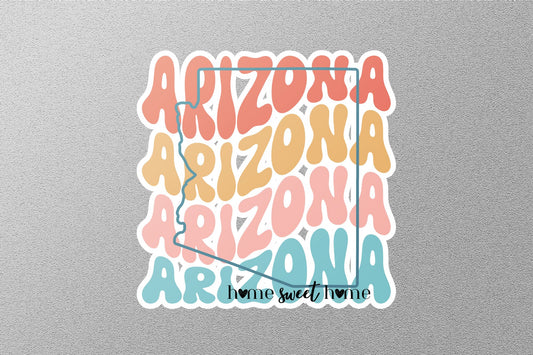 Retro Arizona Sticker