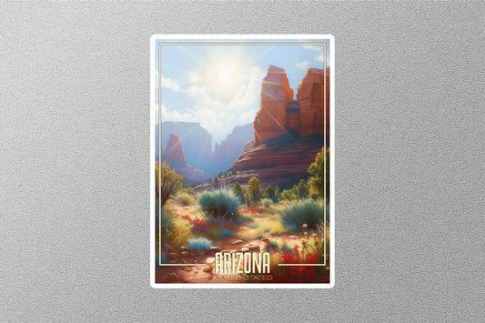 Dreamy Arizona  Travel Stickers