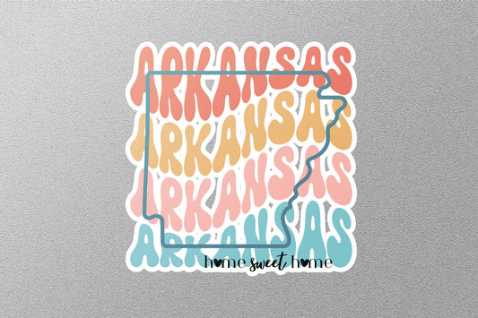 Retro Arkansas Sticker