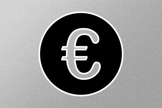 Euro Currency Sticker