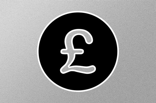 Pound Sterling Currency Sticker