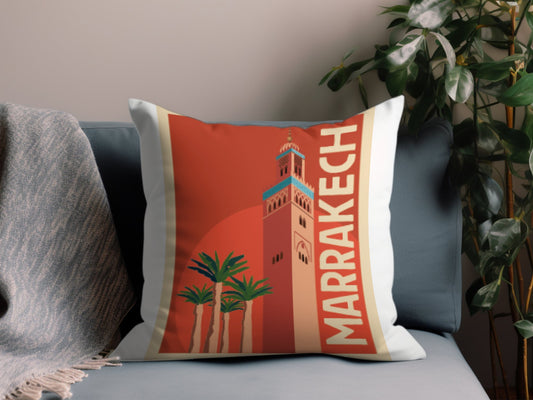Vintage Marrakesh Throw Pillow