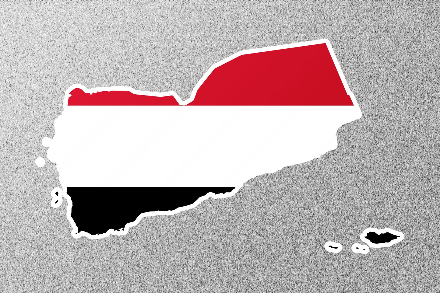 Yemen Country Flag Sticker