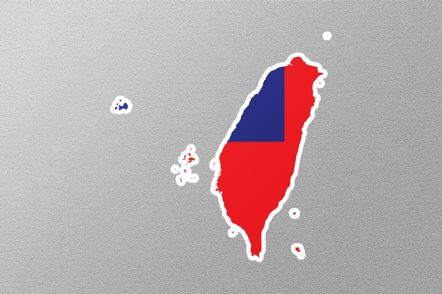 Taiwan Country Flag Sticker