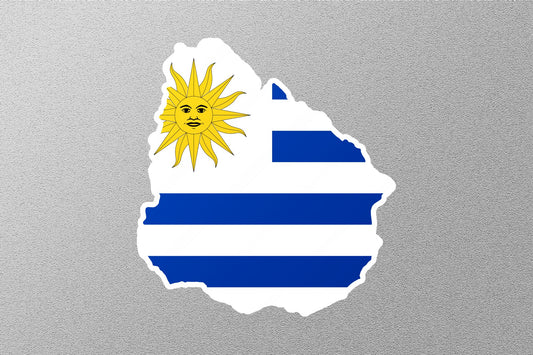 Uruguay Country  Flag Sticker