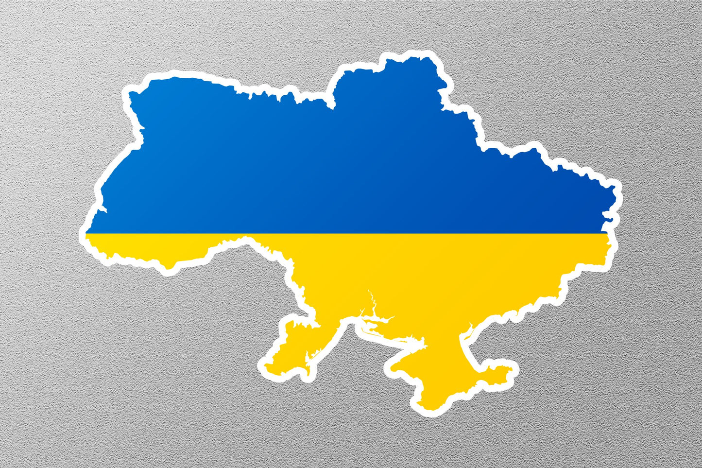 Ukraine Country  Flag Sticker