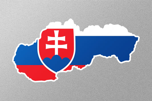 Slovakia Country Flag Sticker