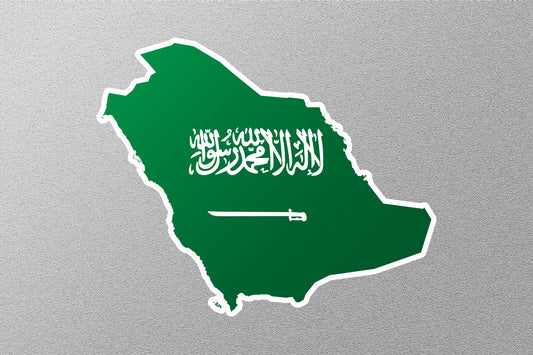 Saudi Arabia Country Flag Sticker