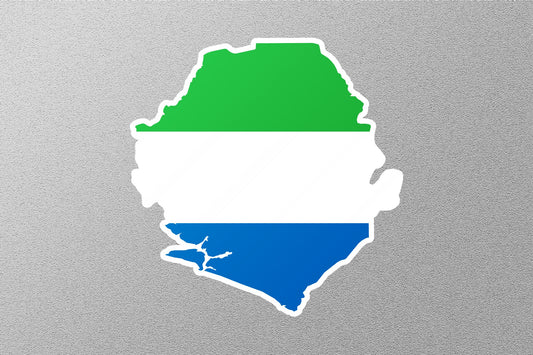 Sierra Leone Country Flag Sticker