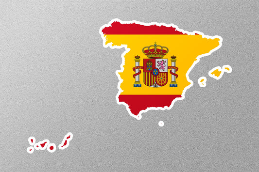 Spain Country  Flag Sticker