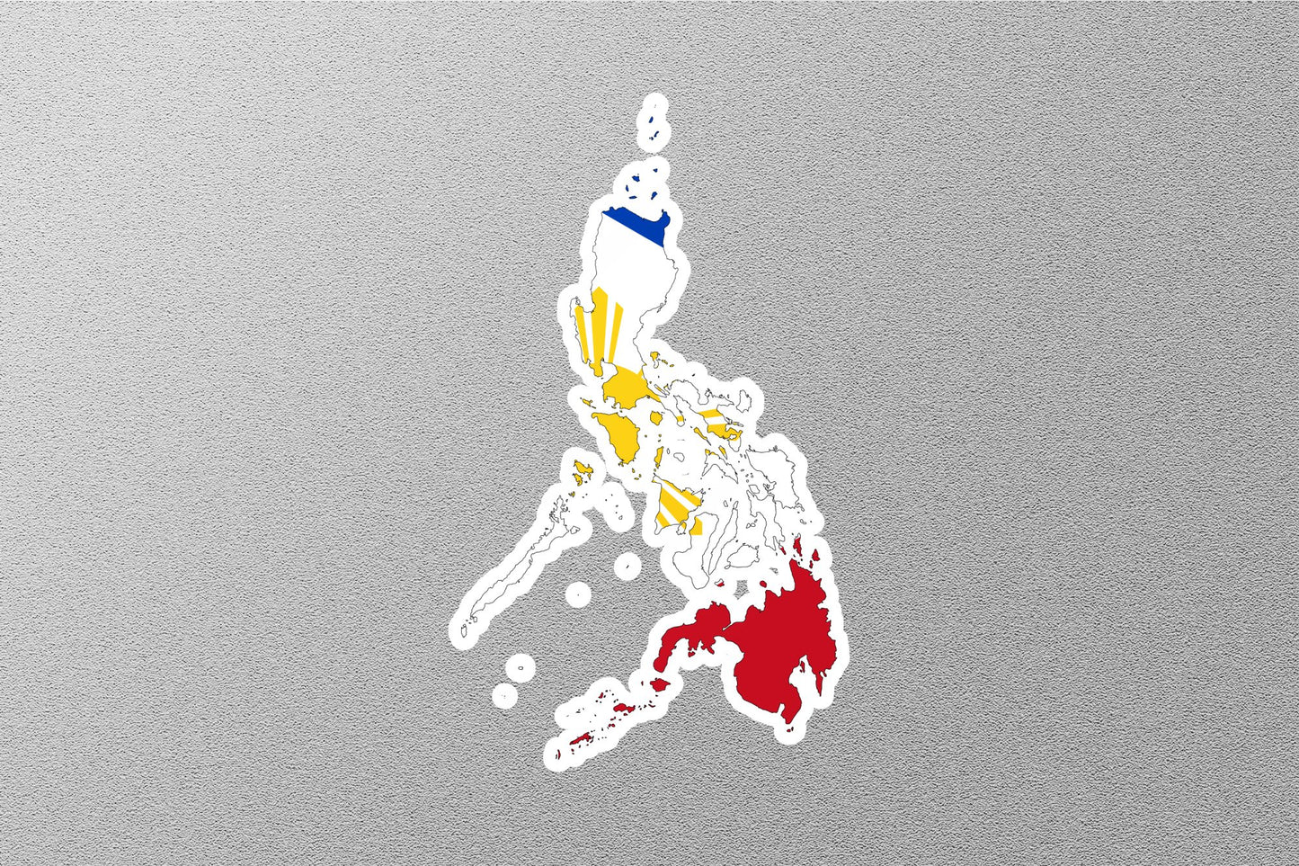 Philippines Country  Flag Sticker