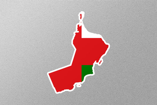 Oman Country Flag Sticker