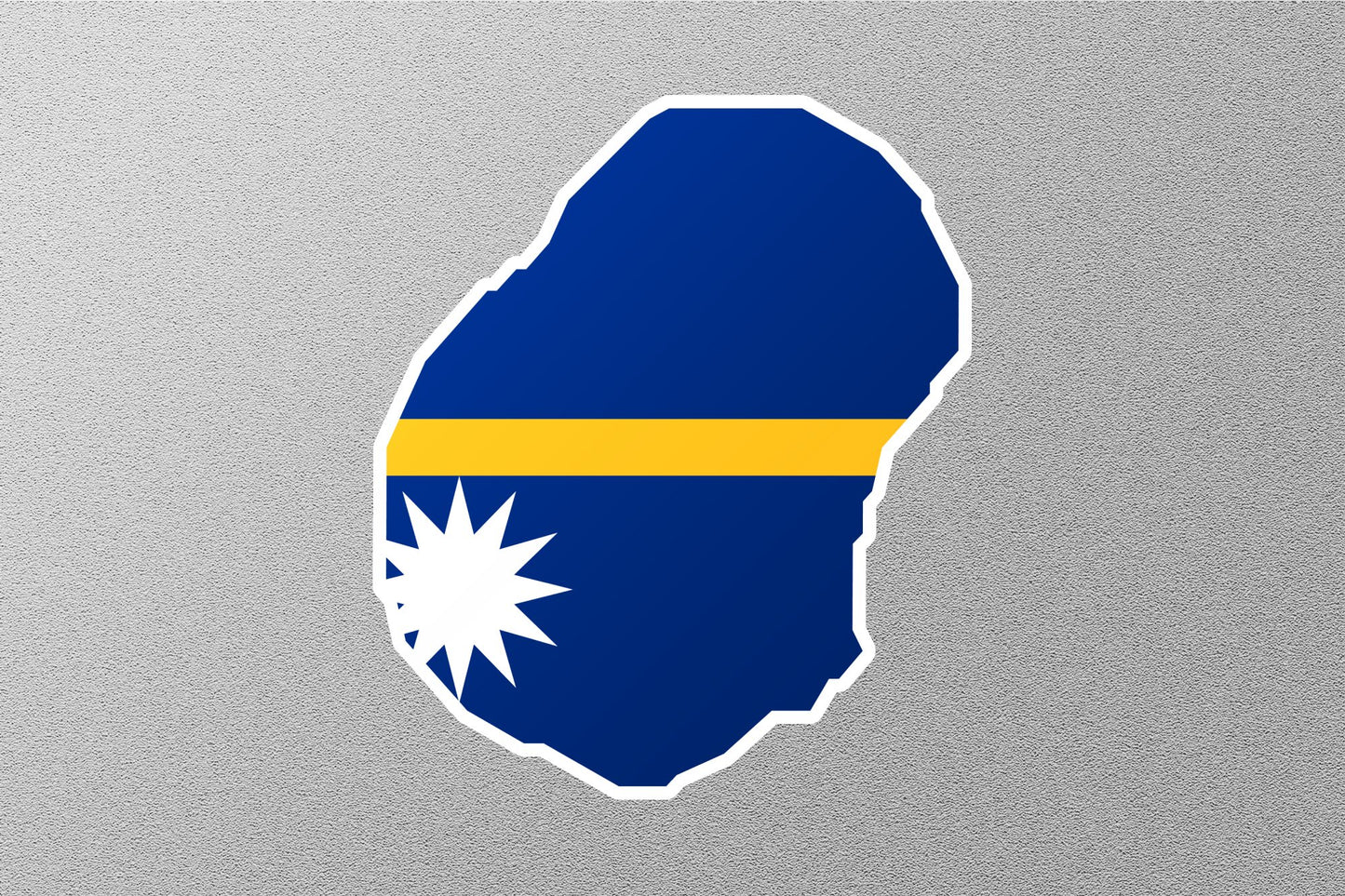 Nauru Country  Flag Sticker