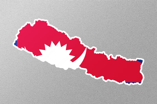 Nepal Country  Flag Sticker