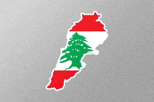 Flag of Lebanon Sticker