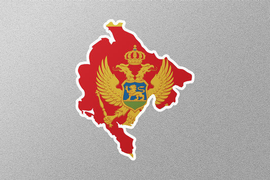 Flag of Montenegro Sticker