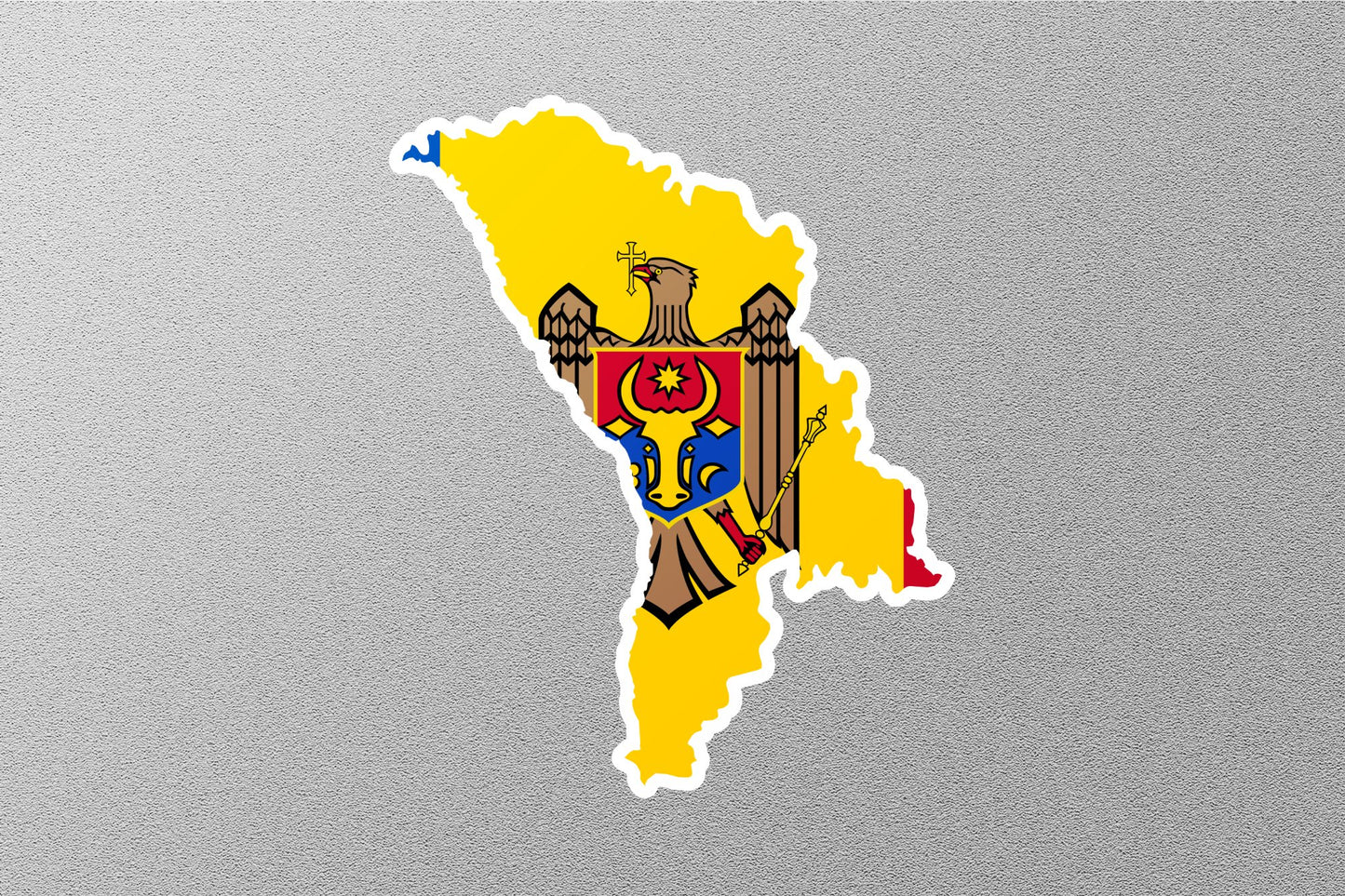 Flag of Moldova Sticker