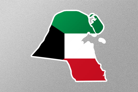 Flag of Kuwait Sticker