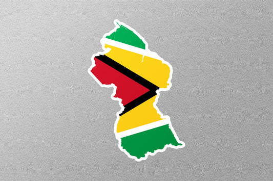 Flag of Guyana Sticker