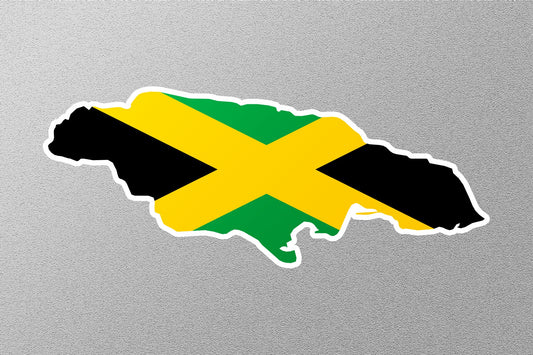 Flag of Jamaica Sticker