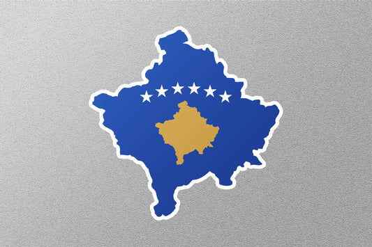 Flag of Kosovo Sticker