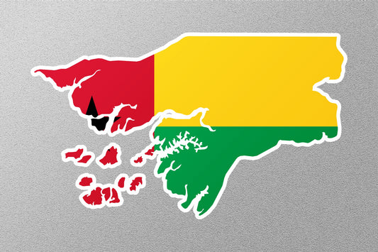 Flag of Guinea-Bissau Sticker