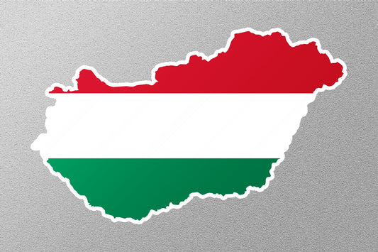 Flag of Hungary Sticker