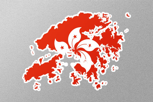 Flag of Hong Kong Sticker