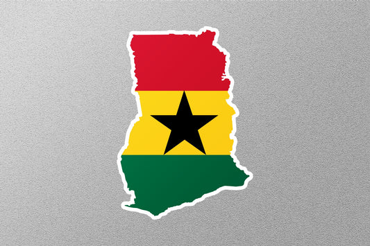 Flag of Ghana Sticker