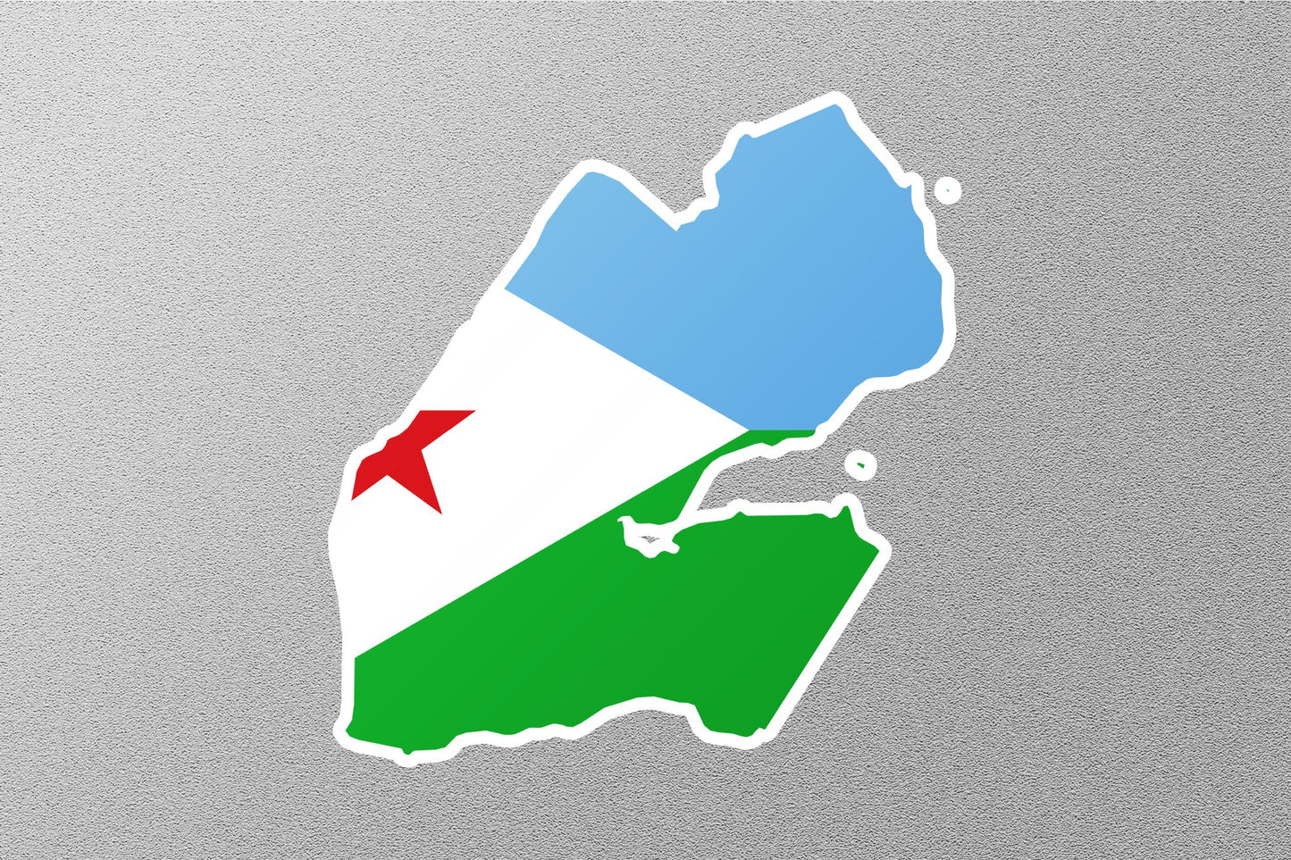 Flag of Djibouti Sticker