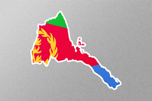 Flag of Eritrea Sticker