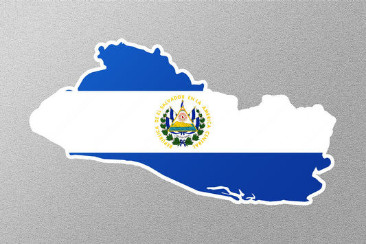 Flag of El Salvador Sticker