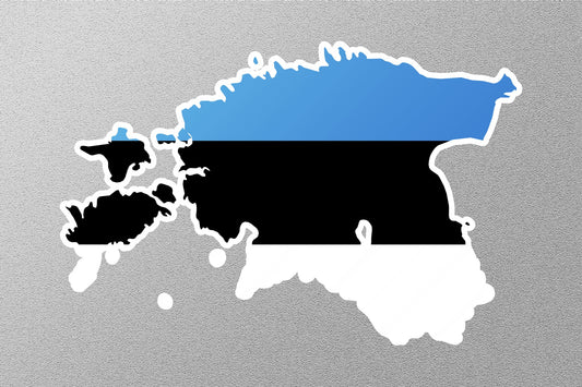 Flag of Estonia Sticker