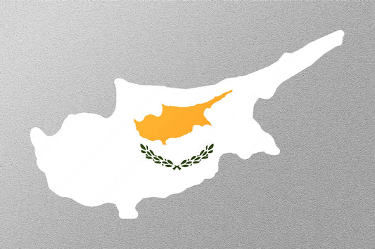 Flag of Cyprus Sticker