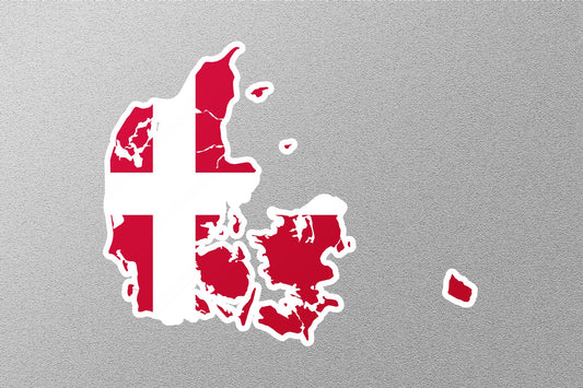 Flag of Denmark Sticker