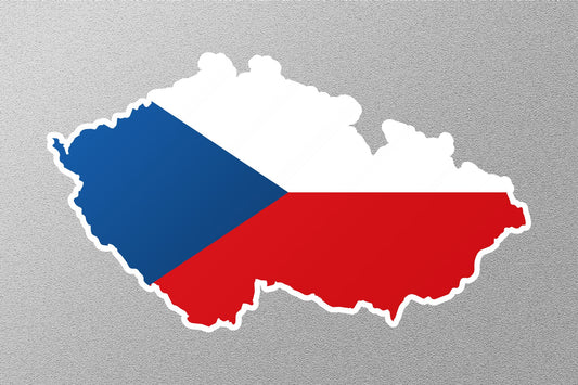 Flag of Czech Republic Sticker