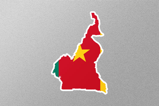 Flag of Cameroon Sticker