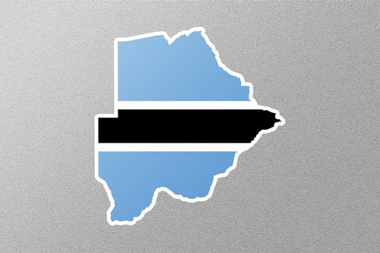 Flag of Botswana Sticker