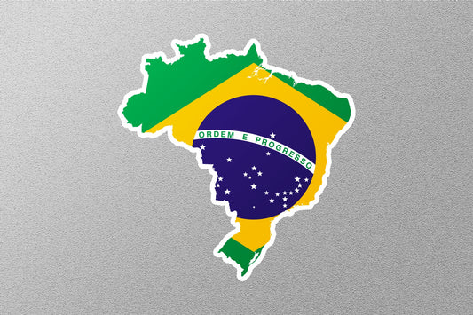 Flag of Brazil Sticker