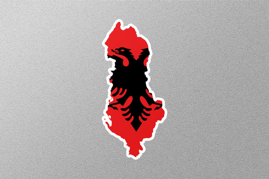 Flag of Albania Sticker