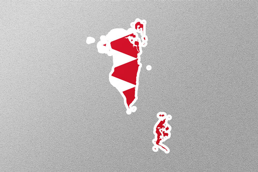 Flag of Bahrain Sticker