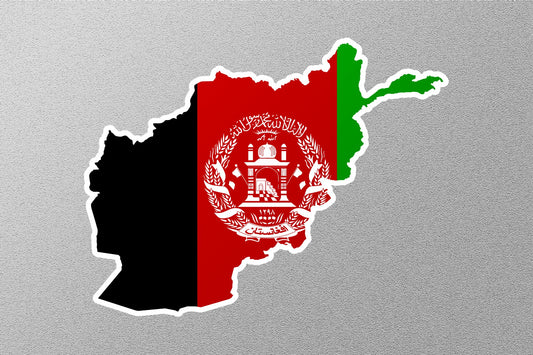 Flag of Afghanistan Sticker