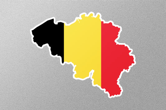 Flag of Belgium Sticker